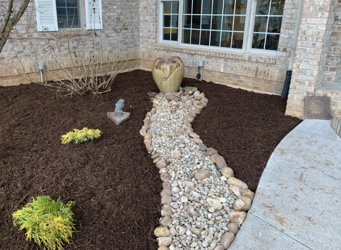 Rock Path Garden